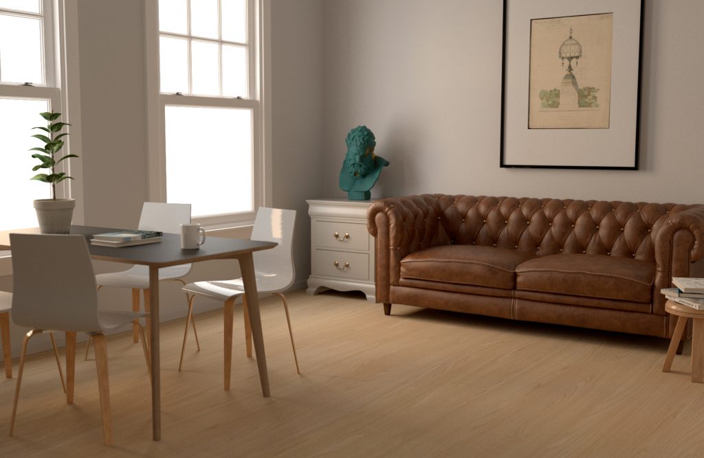 Interior rendering